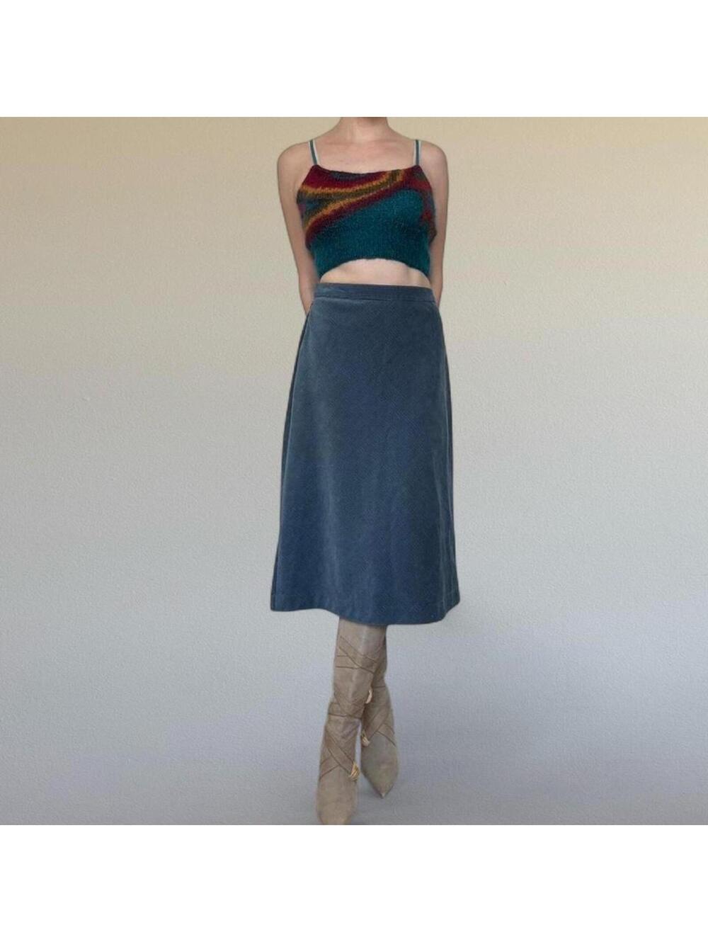 Y2K Gap corduroy midi skirt Sz. 1